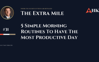 5 Simple Morning Routines To Have The Most Productive Day